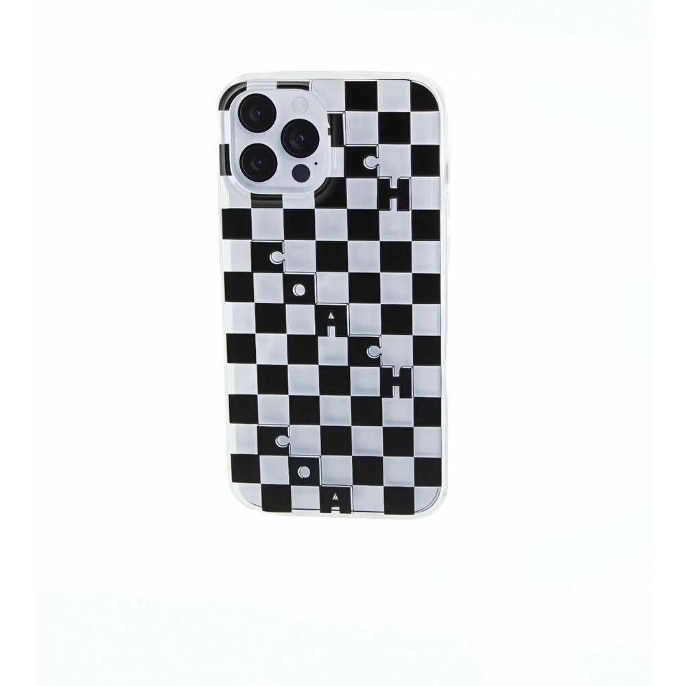 iPhone 12‎ Pro Max Protective Case by Coach Checkered